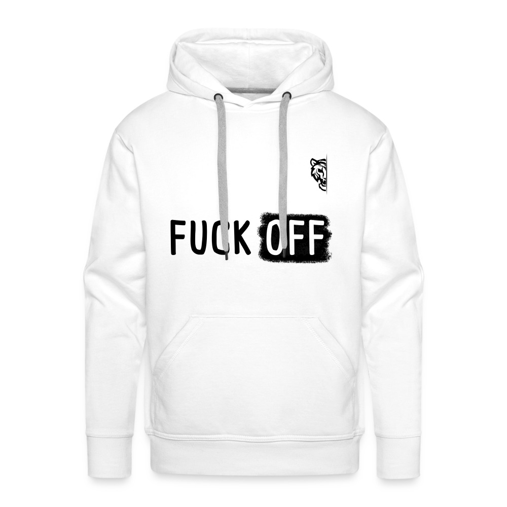 Men’s Premium Hoodie (White) - white