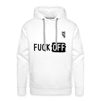 Men’s Premium Hoodie (White) - white