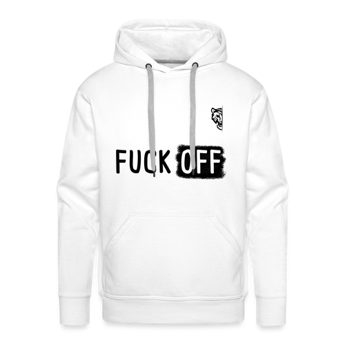 Men’s Premium Hoodie (White) - white