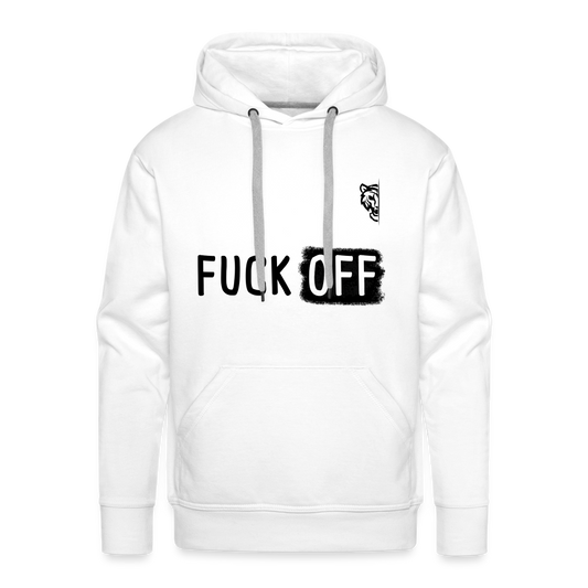 Men’s Premium Hoodie (White) - white